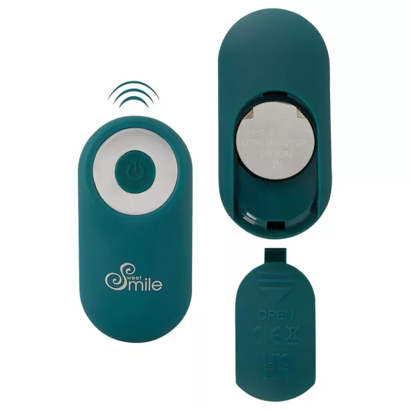 Freihand-Vergnügen - aufsetzbarer Vibrator (türkis)