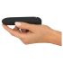 Smile - Akku-betriebener, wasserfester Mini-Vibrator (Schwarz)