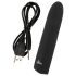 Smile - Akku-betriebener, wasserfester Mini-Vibrator (Schwarz)
