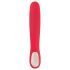 Smile Pulsierender Hase - Akkubetriebener 3-Motor-Vibrator (Rot)