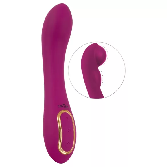 Javida - Aufblasbarer Vibrator mit 2 Kammern (lila)