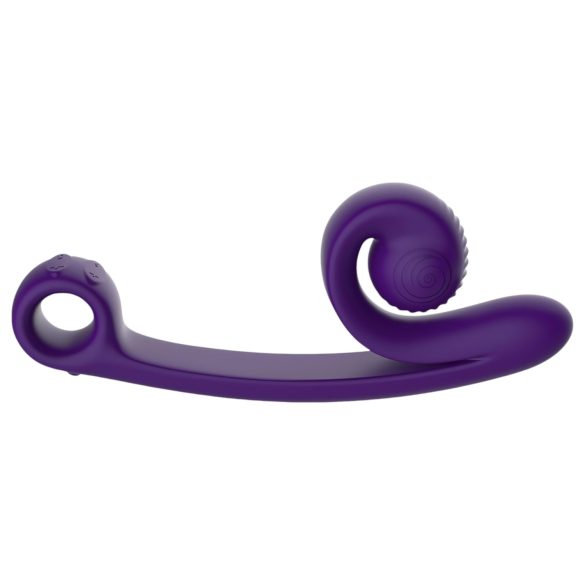 Snail Vibe Curve - 2in1 Klitoris Stimulation Violett