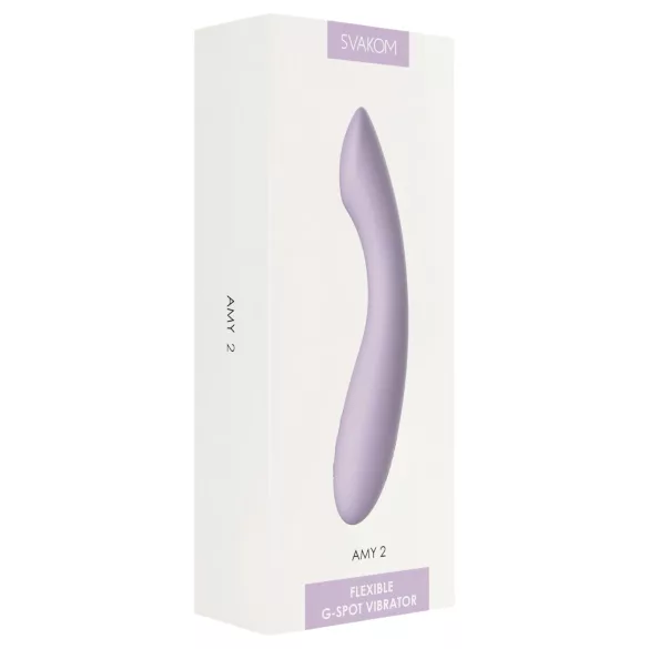 Svakom Amy 2 - Akku G-Punkt-Vibrator, wasserdicht (lila)