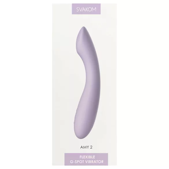 Svakom Amy 2 - Akku G-Punkt-Vibrator, wasserdicht (lila)