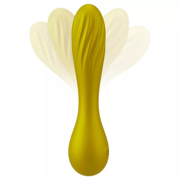 Sweet Smile - Metallic Vibe Mini-Vibrator (gelb)