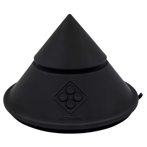 Der Cowgirl Cone - intelligente Sexmaschine mit verschiedenen Aufsätzen (schwarz)