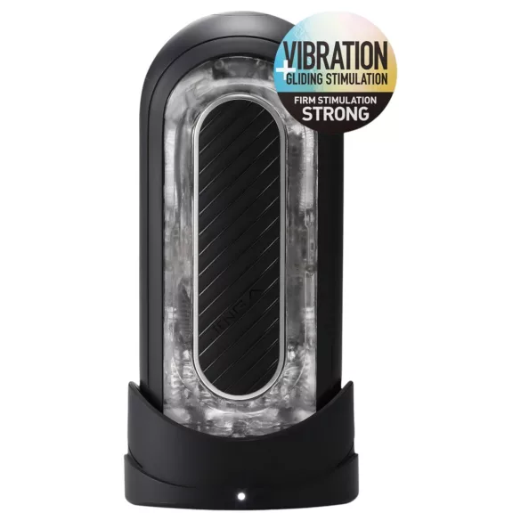 TENGA Flip Zero - kraftvoller Masturbator (schwarz)