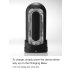 TENGA Flip Zero - Kraftvoller Masturbator (Schwarz)