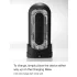 TENGA Flip Zero - kraftvoller Masturbator (schwarz)