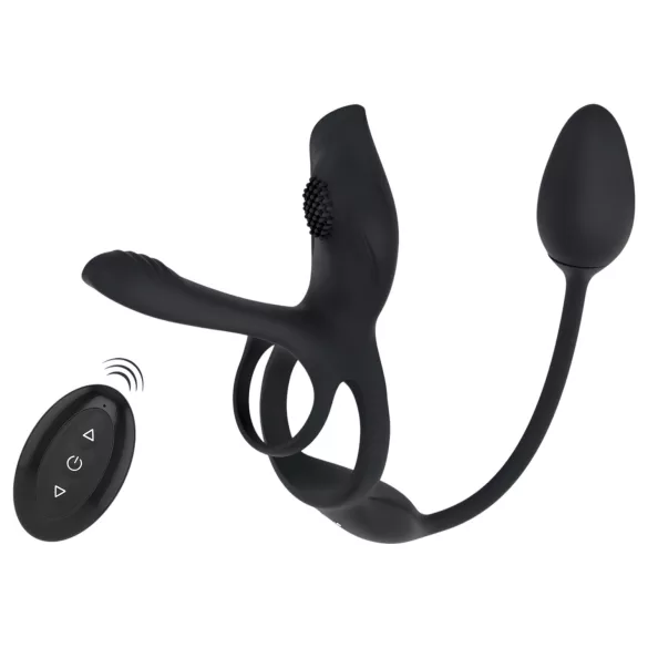 Couples Choice - Multifunktionaler Vibro-Penisring (schwarz)