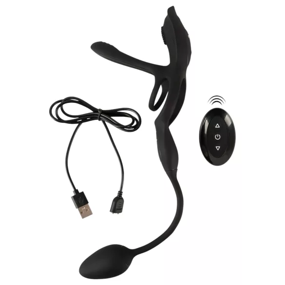 Couples Choice - Multifunktionaler Vibro-Penisring (schwarz)