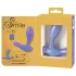 Smile - Vibrations-Analdildo (blau)