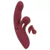 Javida 2 Funktion Rabbit - Akku Klitoris-Vibrator (Rot)