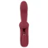 Javida 2 Funktion Rabbit - Akku Klitoris-Vibrator (Rot)