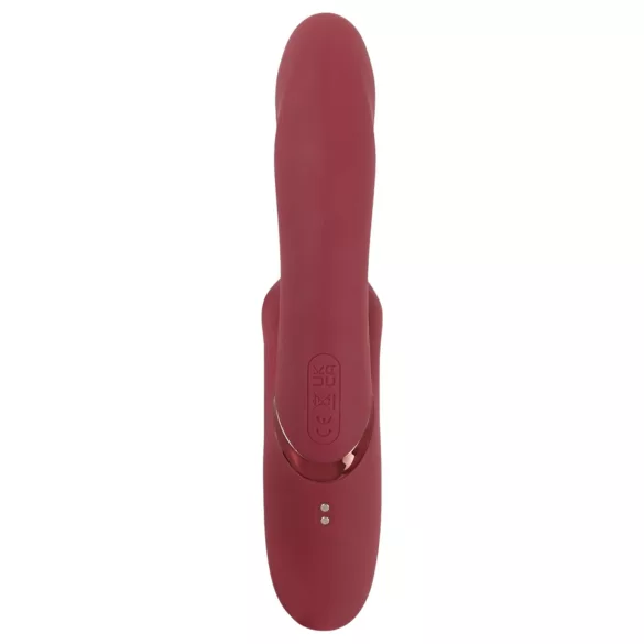 Javida 2 Funktion Rabbit - Akku Klitoris-Vibrator (Rot)