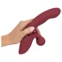 Javida 2 Funktion Rabbit - Akku Klitoris-Vibrator (Rot)