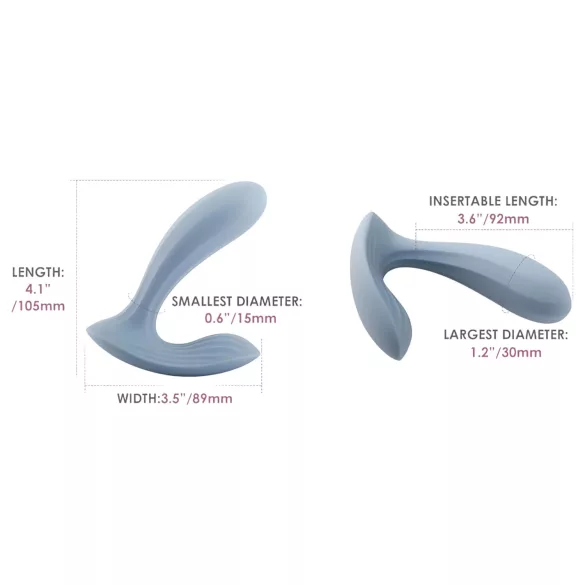 Svakom Erica - intelligenter tragbarer Vibrator - (blau)