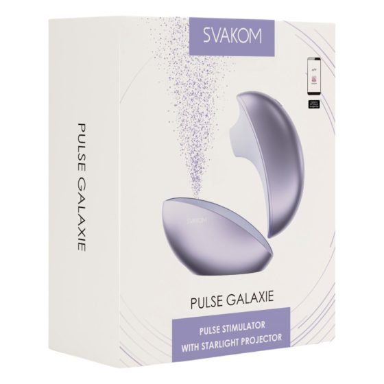 Svakom Pulse Galaxie - Luftdruck-Klitorisstimulator (Lila)
