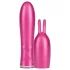 Durex Tease & Vibe - Stabvibrator mit Hasenklitorisstimulator (pink)