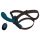 You2Toys - Strap-On Vibrator Set (Schwarz-Blau)