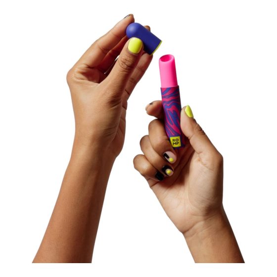 ROMP Lipstick - Akkubetriebener Luftwellen-Klitorisstimulator (rosa)