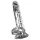 Crystal - Vibrator mit Saugnapf (transparent)