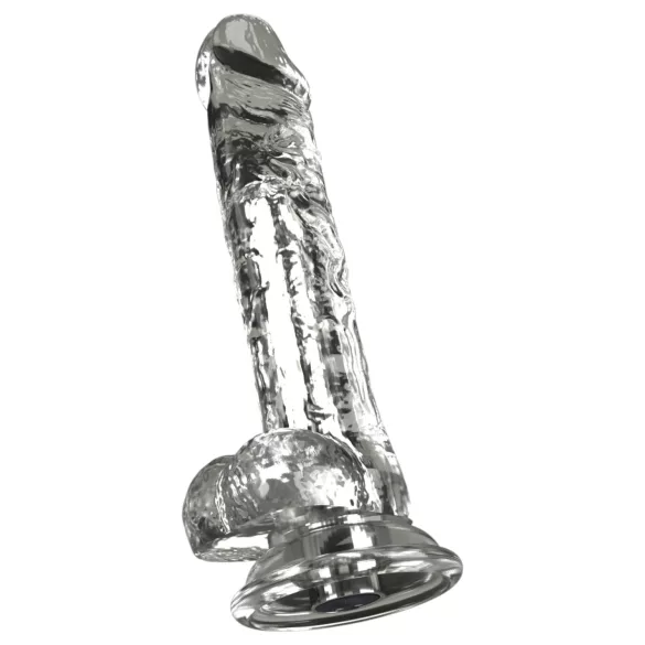 Crystal - Vibrator mit Saugnapf (transparent)