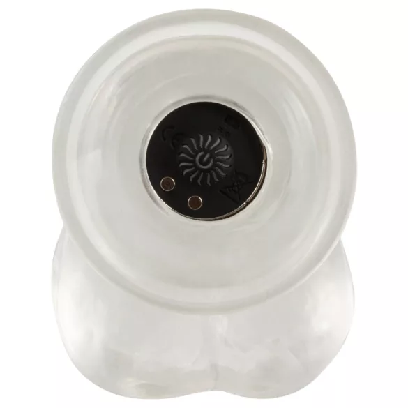 Crystal - Vibrator mit Saugnapf (transparent)