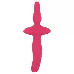 Couples Choice - 2in1 Vibrator und Analplug (pink)