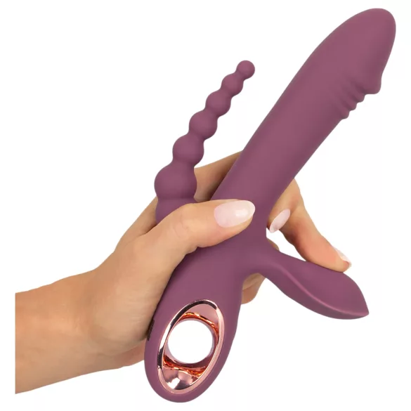You2Toys - Akku-Vibrator mit drei Armen (lila)