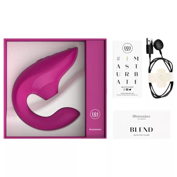 Womanizer Blend - G-Punkt Vibrator und Klitoris-Stimulator (Pink)