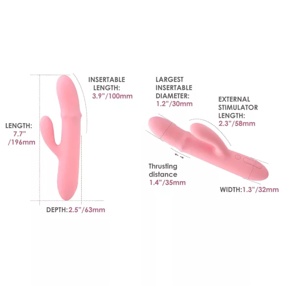 Svakom Mora Neo - Intelligenter Klitoris-Perlenvibrator (Pink)