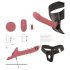 You2Toys - Strap-On Vibrator Set (Rot)