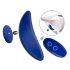 Smile - Extra Dünner, Fernbedienbarer Slip-Vibrator (Blau)