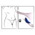 Smile - Extra Dünner, Fernbedienbarer Slip-Vibrator (Blau)