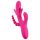 SMILE - Dreifacharmiger Vibrator mit Zunge (pink)