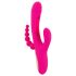 SMILE - Dreifacharmiger Vibrator mit Zunge (pink)