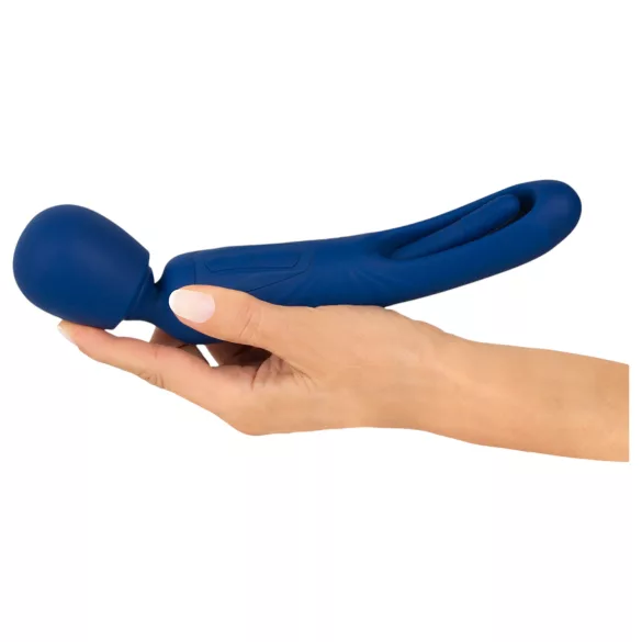 Smile - 2in1 Zungen-Massagevibrator (blau)