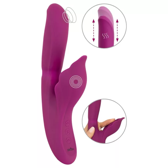 Javida - 4in1 G-Punkt & Klitoris Vibrator (lila)