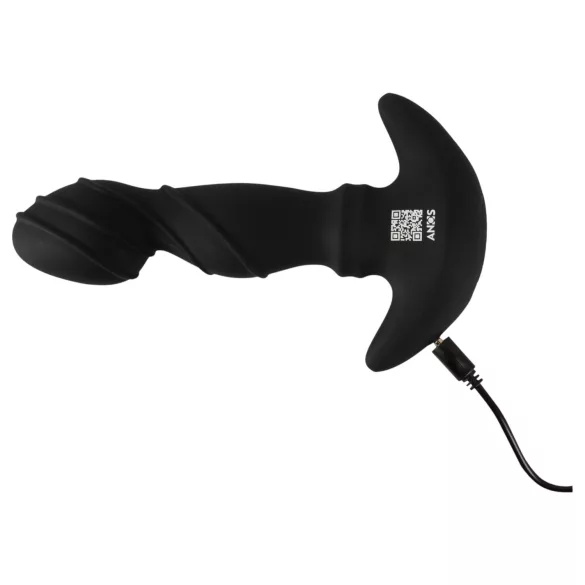 ANOS - Beweglicher Ring Prostatavibrator (Schwarz)