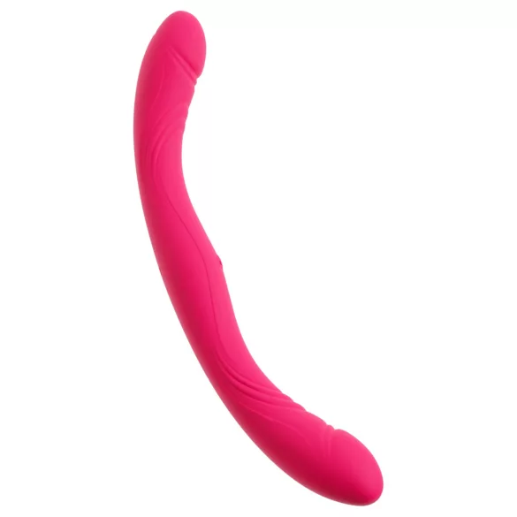 Paare Wahl - doppelendiger Vibrator (pink)
