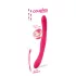 Paare Wahl - doppelendiger Vibrator (pink)