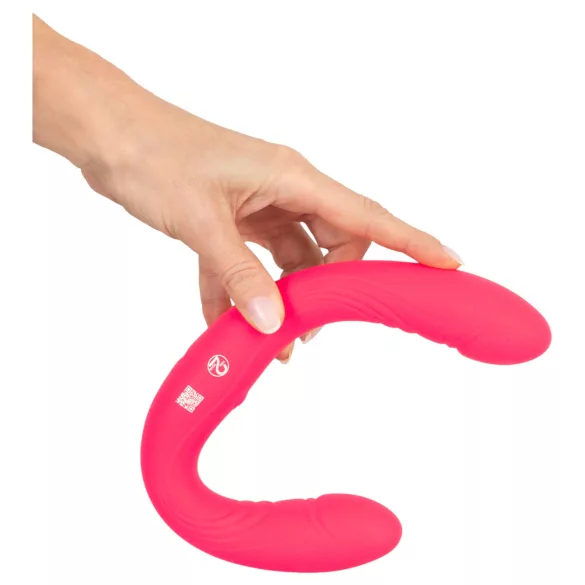 Paare Wahl - doppelendiger Vibrator (pink)