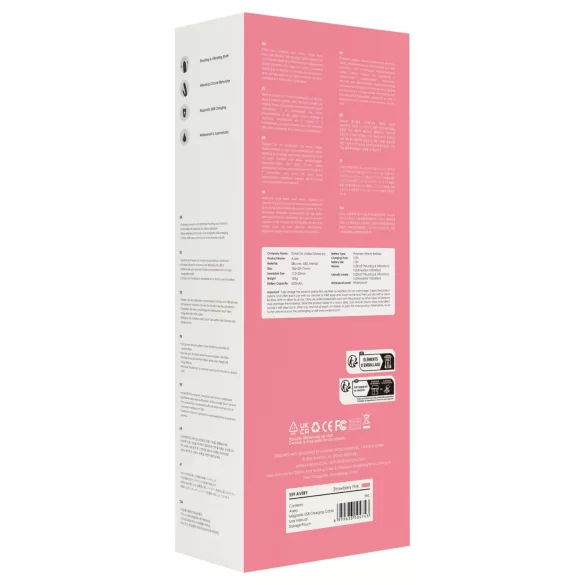 Svakom Avery - Akku-Vibrator mit Klitorisstimulation (Pink)