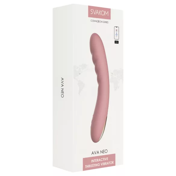 Svakom Ava Neo - Smart-Stoßvibrator (Pink)