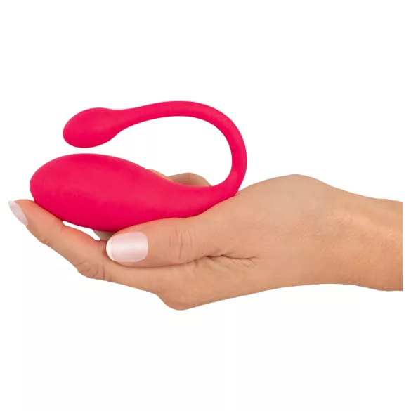 Beau Coeur Coral - Vibrations-Ei mit Fernbedienung (Pink)