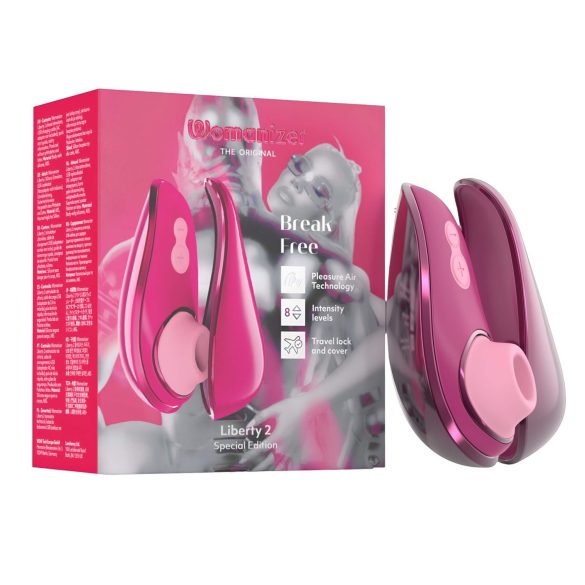 Womanizer Liberty 2 Iggy Azalea - Luftwellen-Klitoris-Stimulator (Pink)