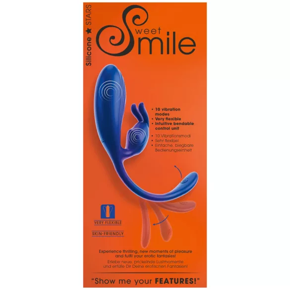 Smile - G-Punkt und Klitoris-Stimulator Vibrator (blau)