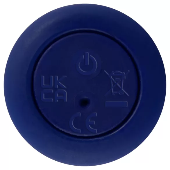 Smile - gebogener G-Punkt Vibrator (blau)
