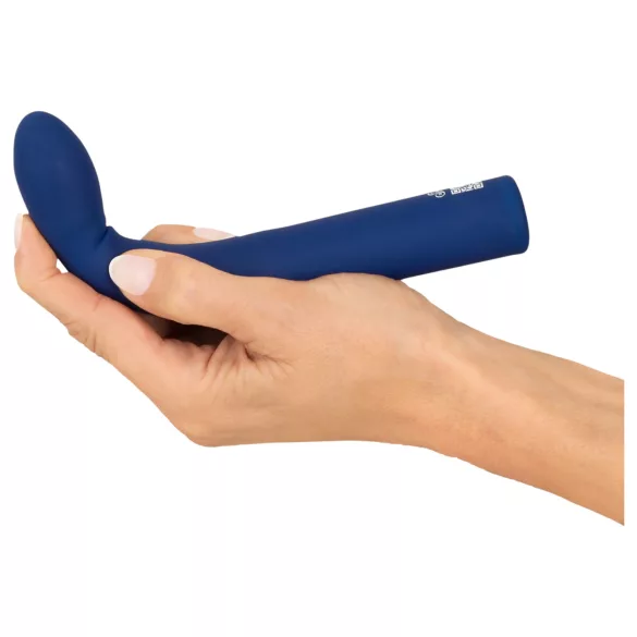 Smile - gebogener G-Punkt Vibrator (blau)